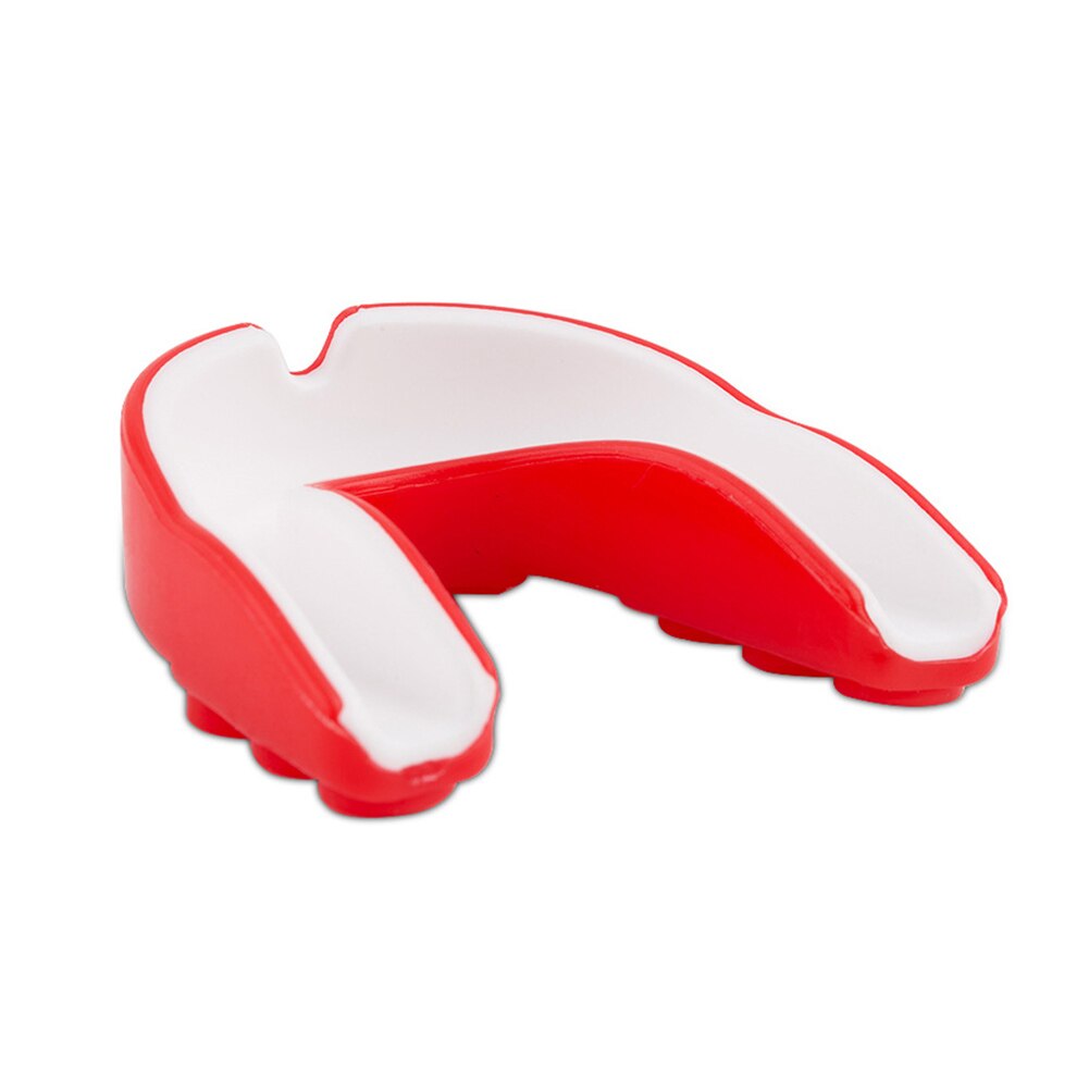 protège-dents en Silicone pour adulte, protège-dents pour boxe, Sport, Football, Basketball, Hockey, karaté, Muay Thai: Rouge