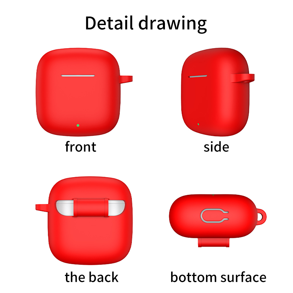 Voor Huawei FreeBuds SE2 hoofdtelefoon beschermhoes siliconen hoes all-inclusive stofdicht anti-kras oortelefoon opberghoes