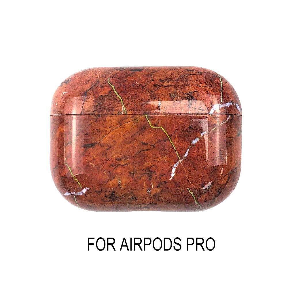 Case For Apple AirPods Pro 2 1 Earphone Couple Marble Pattern Hard PC Earphones Box Case For AirPods Pro 2 1 Cover Funda