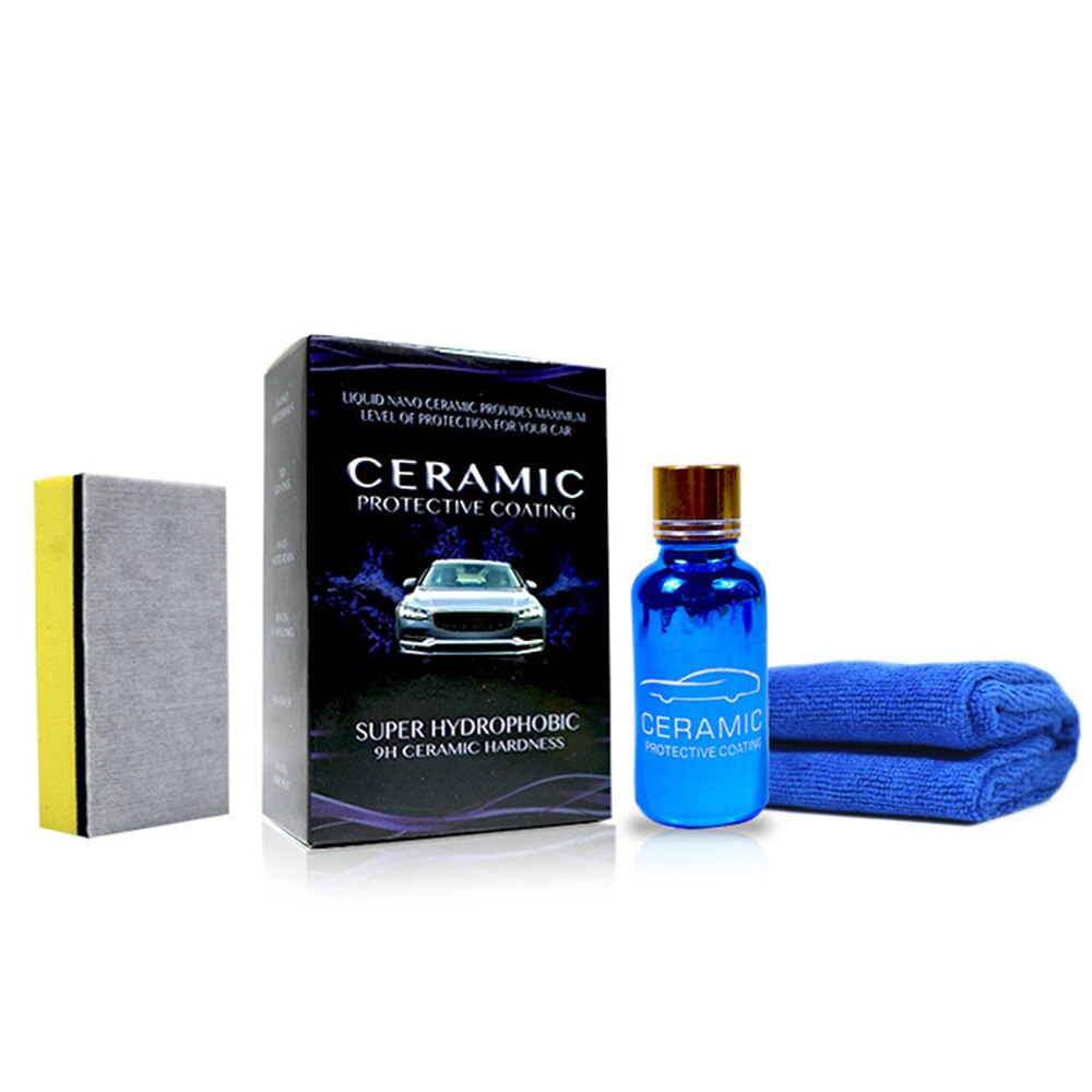 Car Liquid Ceramic Coating Kit Auto Super Hydrophobic Glass Coat Paint Care