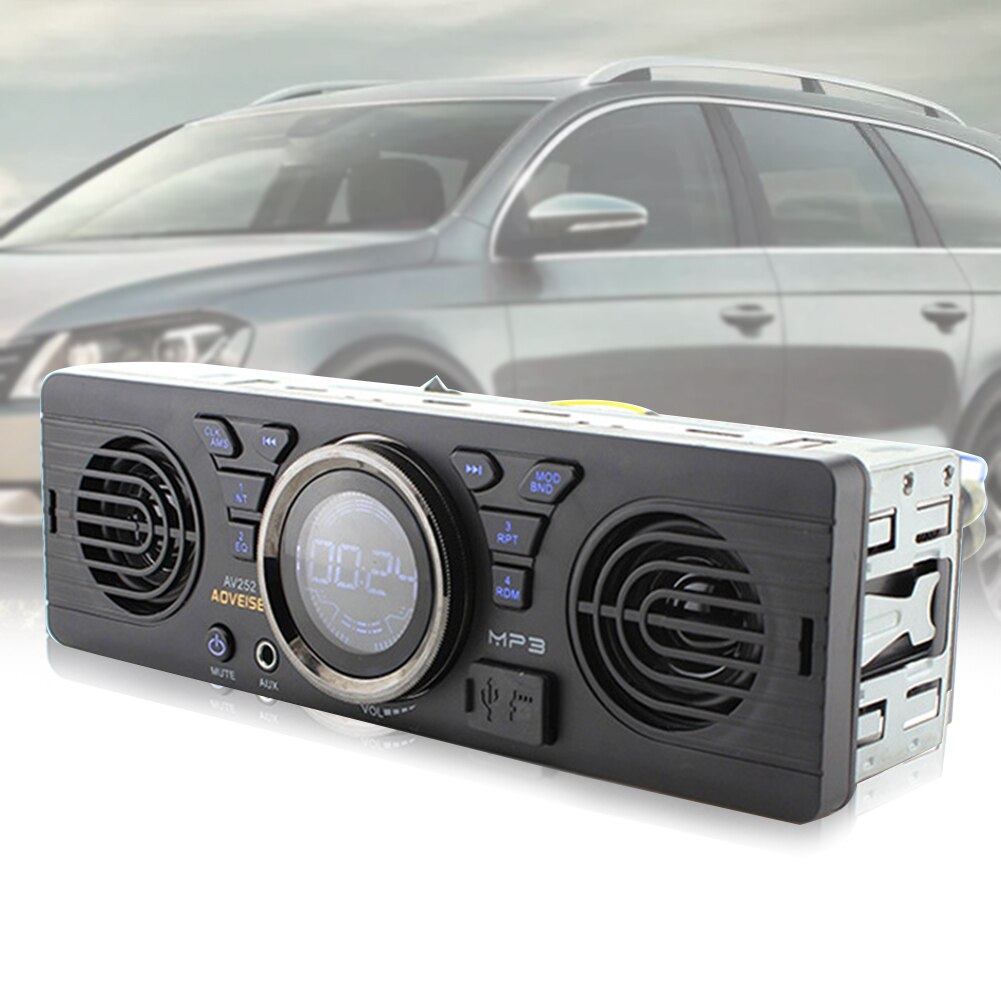 Fm Elektronica Auto Lcd Display Car Radio In Dash Bluetooth Voertuig Stereo Multimedia Audio Speler MP3 2 Luidspreker Accessoires