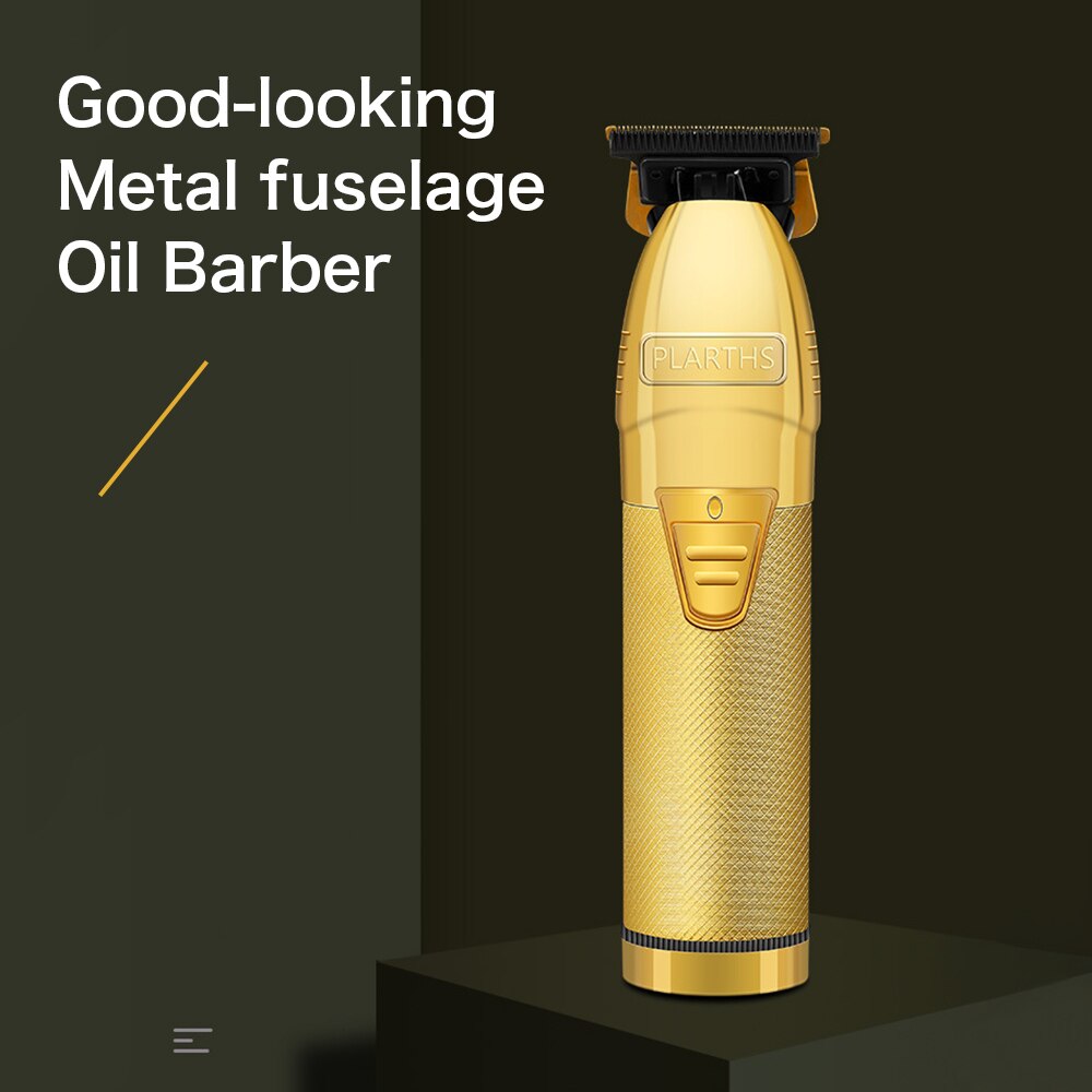 Professionele Krachtige Tondeuse Kapper Elektrische Tondeuse Mannen Baard Trimmer Oplaadbare Haar Snijder Machine T-Blade