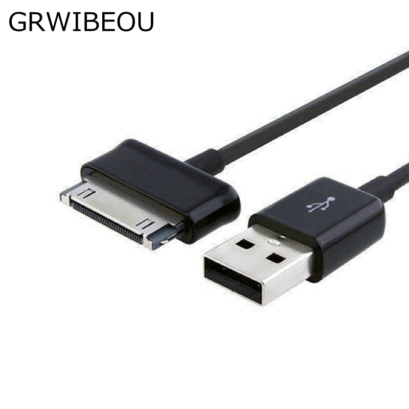 1M USB 30 Pin Data Sync Kabels voor Samsung Galaxy Tab 2/3 Tablet 10.1 P6800 P1000 P7100 P7300 Charger oplaadkabel Datakabel