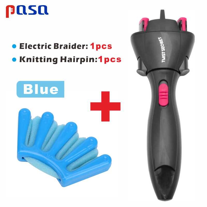 Dispositivo de tejido automático de Herramienta de Peinado eléctrico, trenza de pelo de dos hebras, estilo trenzado, bricolaje: DD2 1pc BB045 B1pc