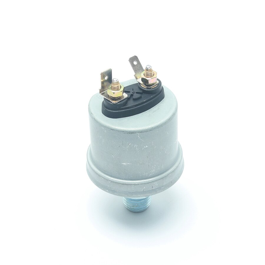 for Car Engine Oil Pressure Sensor VDO Meter Pressure Sensor Warning Alarm 1/8 NPT 0-10 Bar 10MM for Boat Ship Train Vehicle