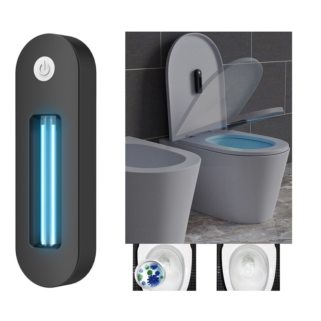 Travel Portable Electric UV Light Handheld Ultraviolet Lamp Tube for Toilet