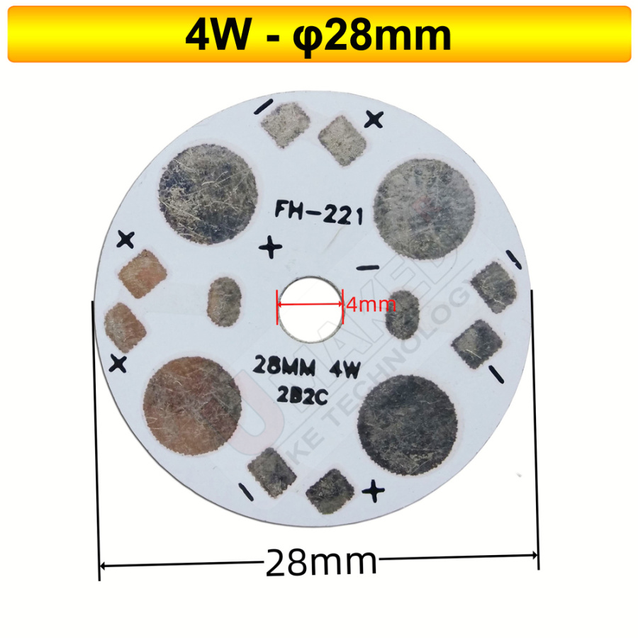 Placa de seguimiento de luz LED, base de placa de aluminio, placa PCB LED para chip led de alta potencia, 1W, 3W, 5W, 7W, 9W, 12W, 15W, 18W, 21W, 24W, 30W: Verde claro