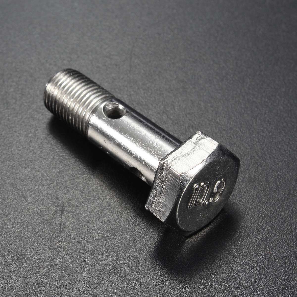 10mm m10 x 1.00 forkromet jern rustfritt linje dobbel banjo bolt skiver bremsefjæringe