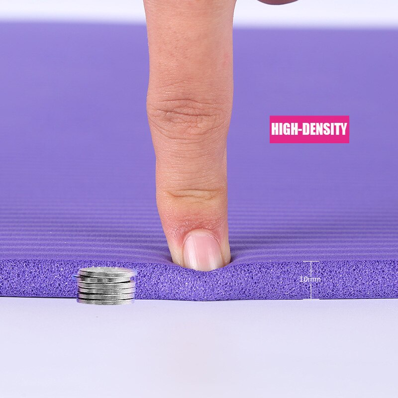 Yoga Mat Anti-Slip Sport Fitness Mat Verbreed En Dikker Sport Deken Yoga Mat Voor Oefening Yoga En Pilates gymnastiek Mat