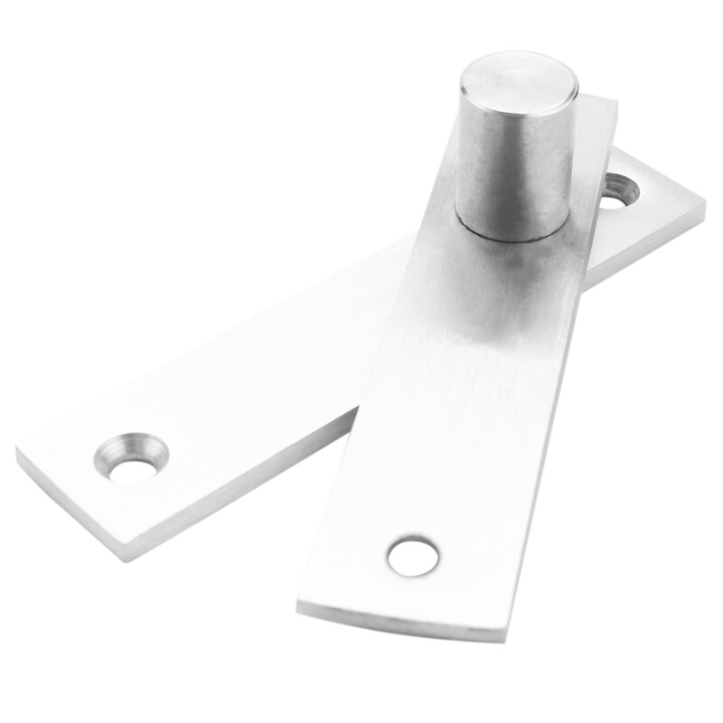 2X Stainless Steel Pivot Door Hinge Pivot Hinge for Wood Doors 360 Degree Shaft Murphy Door Pivot Hinge System