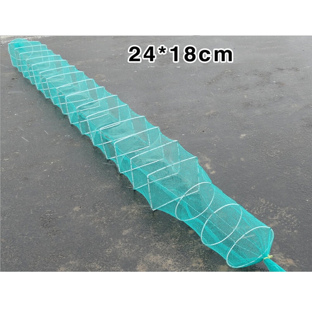 3.3M Shrimp Lure Nets Nylon Fishing Net Foldable Portable Crab Crayfish Lobster Catcher Live Trap Fish Net