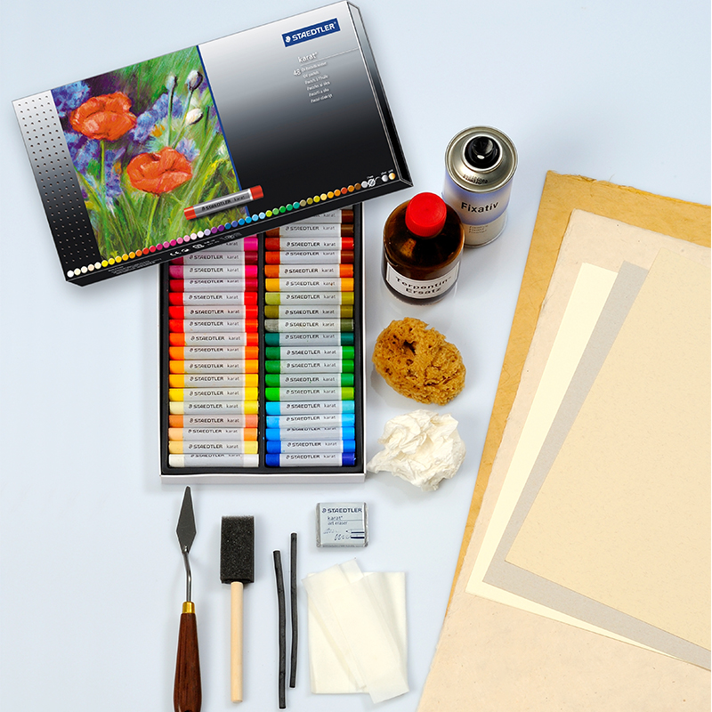 Staedtler 2420 oljepastell 12/24/36/48 farger oljepastellfarge krittmaling