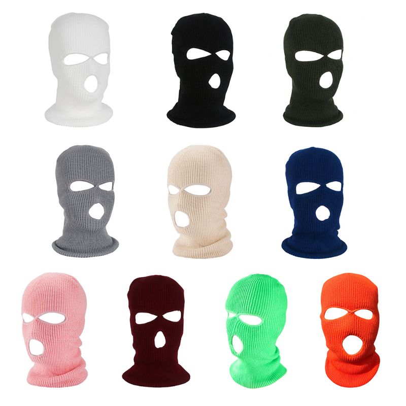 Balaclava Mask Hat Winter Cover Neon Mask Green Halloween Caps For Party Motorcycle Bicycle Ski Cycling Balaclava Pink Masks Cos