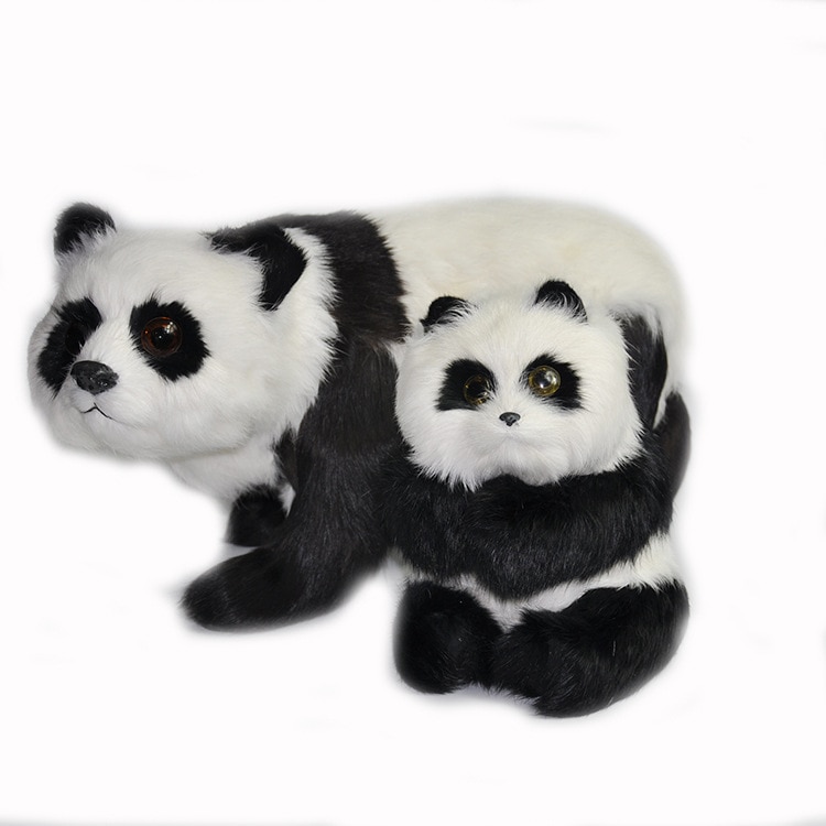 Model Giant Panda (Ailuropoda Melanoleuca) Gesimuleerde Dier Woondecoratie Fotografische Prop Panda Speelgoed Rekwisieten Fabrikanten Dire