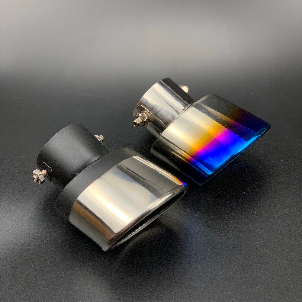 Car styling Exhaust Pipe tube Case For Renault Espace Twingo Clio ZOE Kwid SYMBIOZ ARKANA Duster EZ-PRO Lodgy Alpine A110