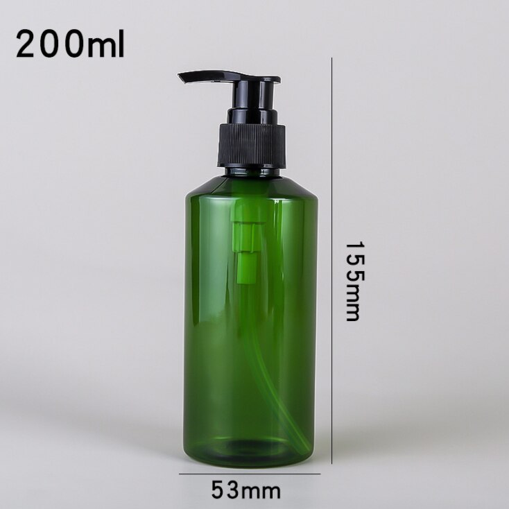 100/150/200/500ml Green Soap Dispenser Bottles Portable Hand Sanitizer Shampoo Lotion Storage Container Bathroom Sub-bottle: E