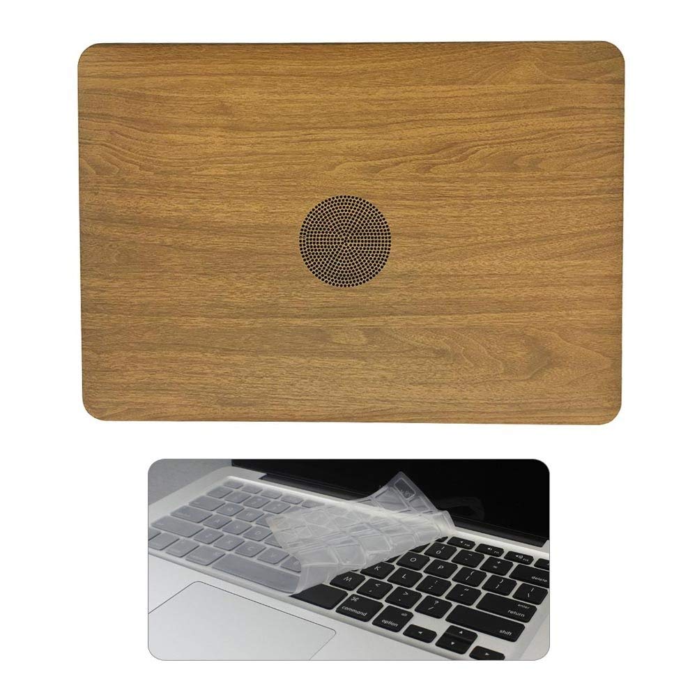 Vertical Wood Texture Leather Hard Case Cover for MacBook Air 13" 11" Pro Retina 13" 15" A1278 A1466 A1465 A1398 A1534