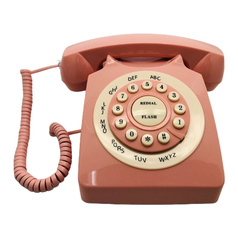 Vintage Wired Telephone High Definition Call Telephone for Home 50JD: 8FF200122-PK