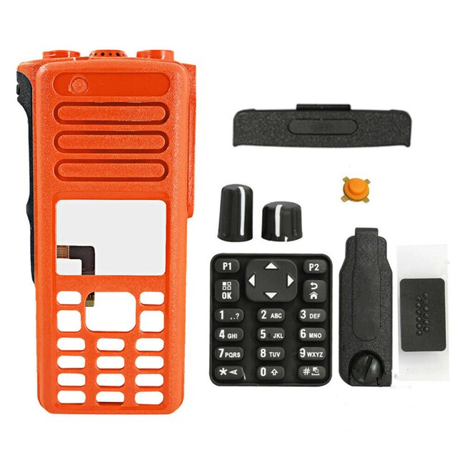 Kleurrijke Walkie Vervanging Front Behuizing Case Kit Voor Motorola Xir P8668 P8660 DGP8550 DP4800 DP4801 XPR7550 XPR7580 2Way Radio