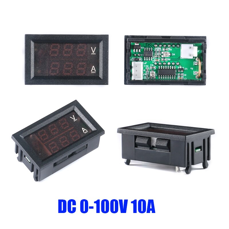DC 9A 300W 150W Boost Converter Step Down Buck Converter Power module DC 0-100V 10A Digital Voltmeter Ammeter Dual Display: Digital Voltmeter
