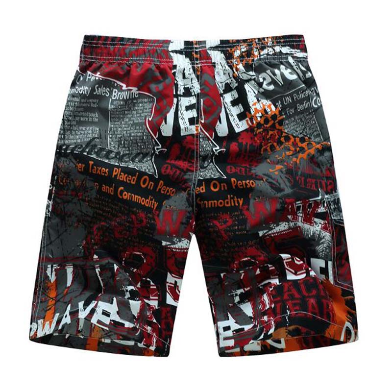 Quick Dry Board Shorts Mens Swimming Short Beach Swimsuit Man Bermuda Surf Swim Bathing Wear Sweatpants Mesh Liner Boardshort