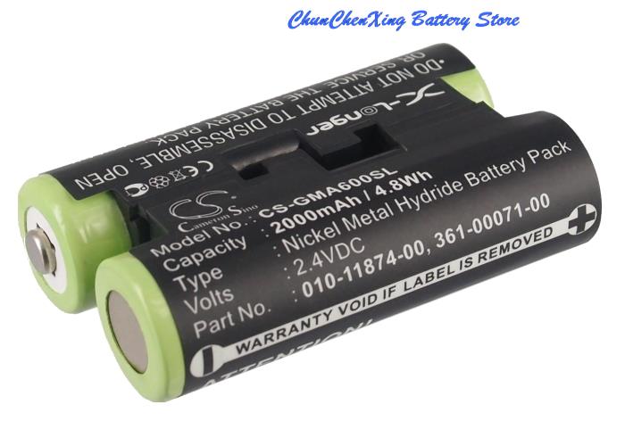 Batteria Cameron Sino 2000mAh per palmare Garmin Astro 320, GPSMAP 63SC,GPSMAP 63csx, GPSMAP 639,GPSMAP 669,66S,PSMAP 64,64X,64ST