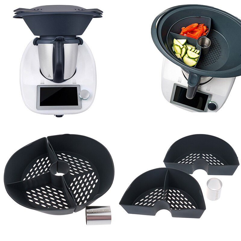 Séparateur de chambre de cuisson, demi-Varoma, pour Thermomix TM5, TM6, TM31, TM21