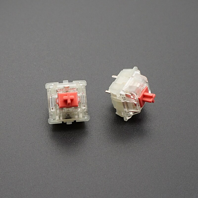 Original Cherry MX Mechanical Keyboard Switch Speed Silver silent Red pink Axis mute shaft 3-pin Cherry RGB SMD switch
