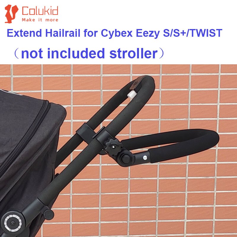 Baby Kinderwagen Zubehör Verlängern Griff Hailrail Stoßstange Für Yoyo Cybex Eezy S/S +/Twist und Bugaboo Biene 6 Biene 5 Biene 3