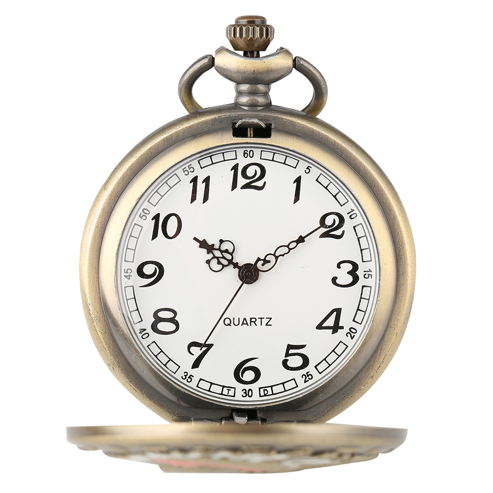 Antikt gammelt lommeur gammelt indiske mænd ur mand vedhæng ure legeret slank kæde halskæde reloj de bolsillo hombre