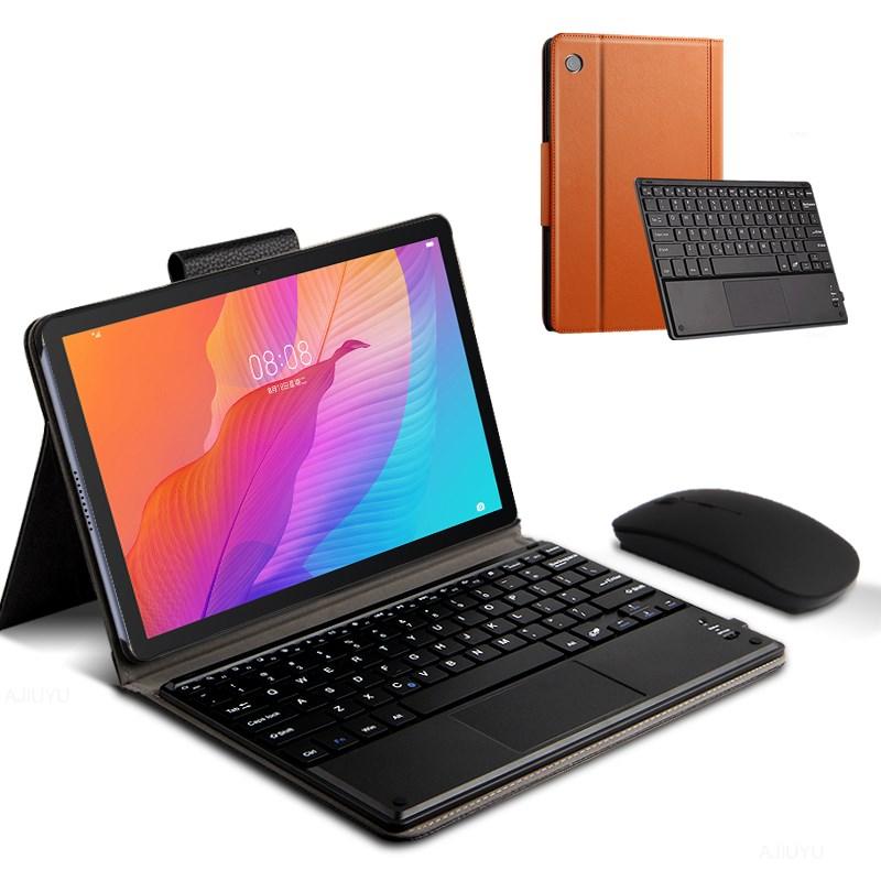 Flip Case Voor Huawei Matepad T10s 10.1 AGS3-L09 W09 Tablet Magnetische Wireless Bluetooth Keyboard Protector Cover Case Muis