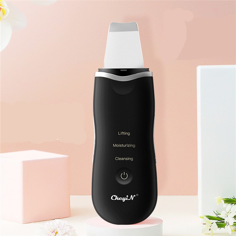 CkeyiN – épurateur de peau à ultrasons, Machine de nettoyage en profondeur du visage, élimine la saleté, élimine les points noirs, Nano pulvérisateur à vapeur pour le visage