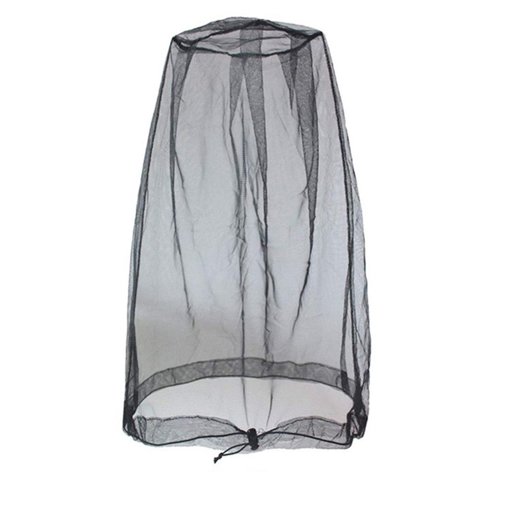 Sombrero antimosquitos plegable Unisex, gorra de pesca con malla oculta, repelente de insectos, protección de abejas, informal, protector solar, para exteriores: Black with top