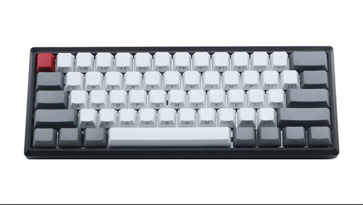 PBT keycap Poker2 gh60 61 keys are available in a variety of colors, suitable for most mechanical keyboards: 1
