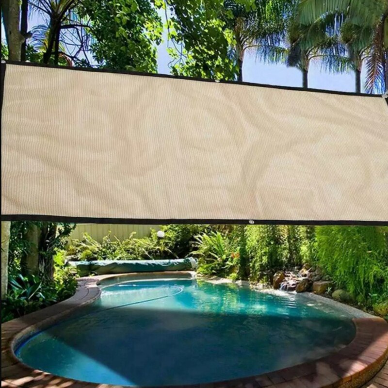 Waterproof Sun Shade Canopies Outdoor Hiking Garden Shade Sail Awning Camping Shade Cloth