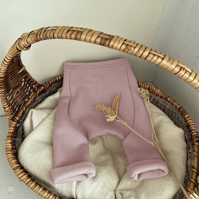 Peuter Meisje Casual Broek Kinderen Broek Koreaanse Kleding Herfst Baby Effen Broek Baby Leggings Jongen Elasticiteit Broek