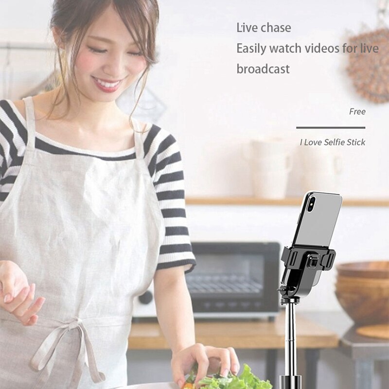 Support Téléphone Avec Anneau Rotatif 360° - Adhésif Réutilisable, Métal, Pour Smartphones Et Tablettes