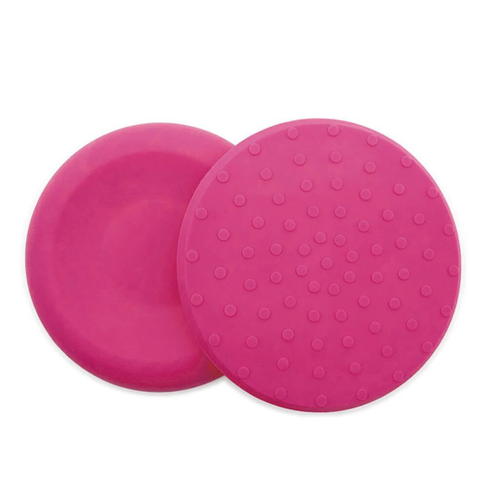 2pcs Portable Plank Round Knee Pads Non Slip Yoga Fitness Mats Disc Sport Support Protective Pad Exercise Cushion: A