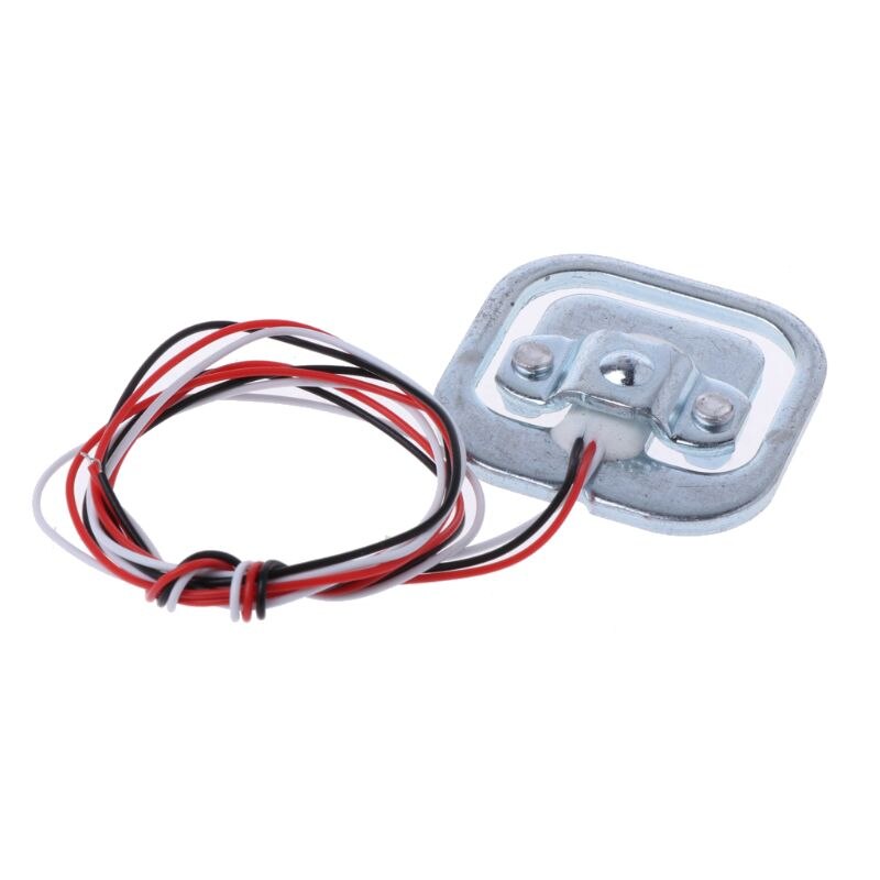 50kg 110lb Half-Bridge Weighing Sensor 3-Wired Load Cell Electric Resistance Strain Gauge for Arduino