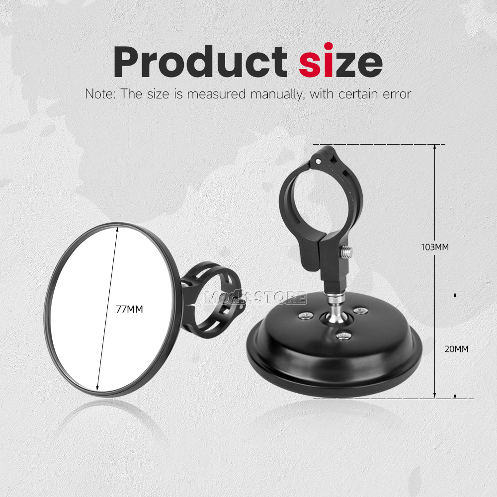 Specchietti moto per 390 2024 Specchietto punto cieco Specchietti laterali manubrio regolabili grandangolari