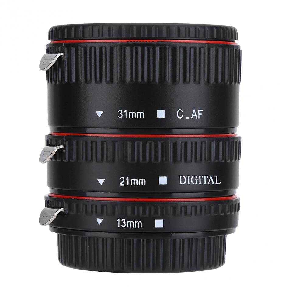 Autofocus Macro Extension Lens Adapter Buis Ringen Set 13/21/31Mm Camera Lens Voor Canon eos Ef Mount