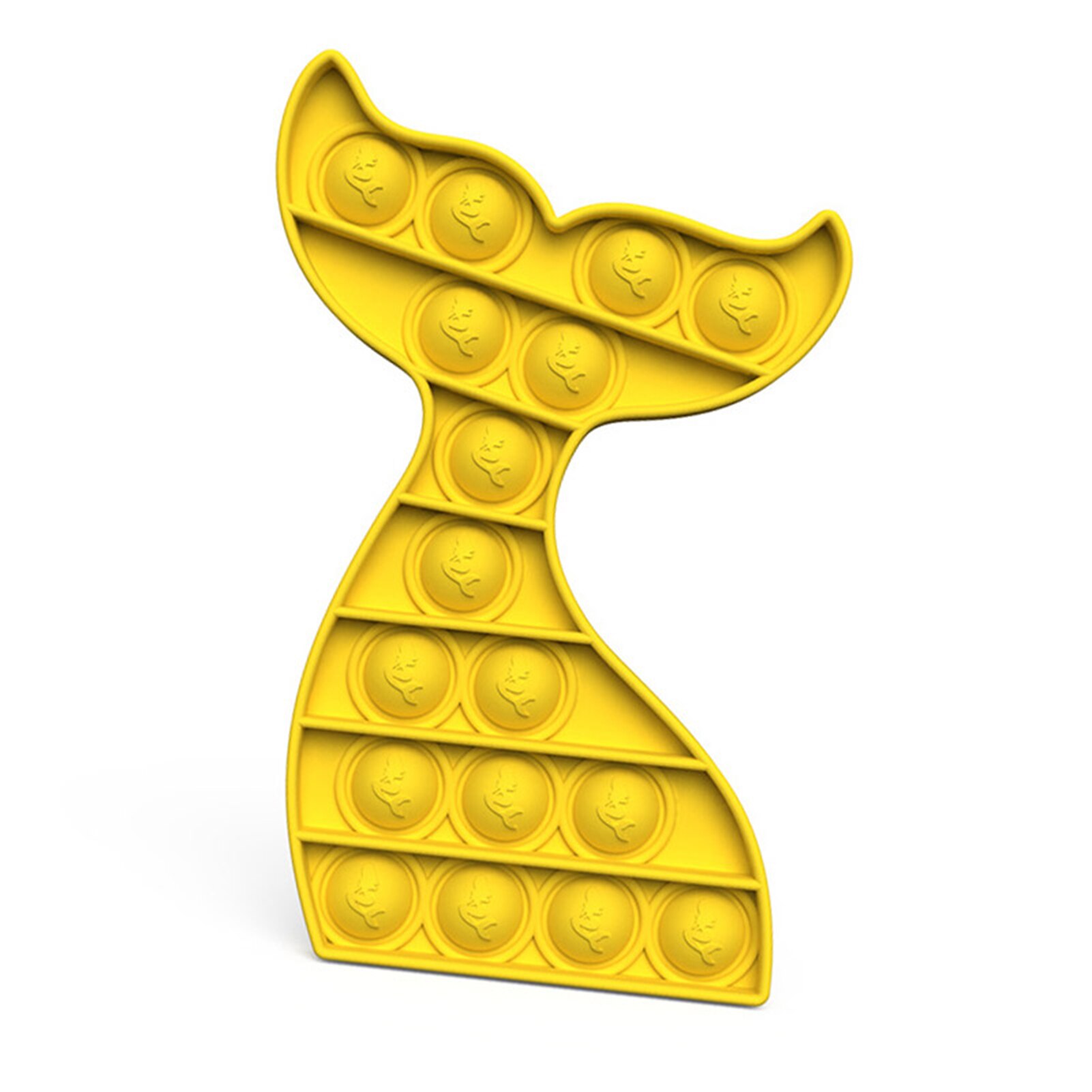 blasiert Sensorischen Spielzeug Silikon Stressabbau Spielzeug: E