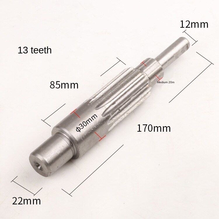 16MM bench drill main shaft assembly, bench drill accessories spring, main shaft, sleeve, drive shaft, spline sleeve, gear shaft