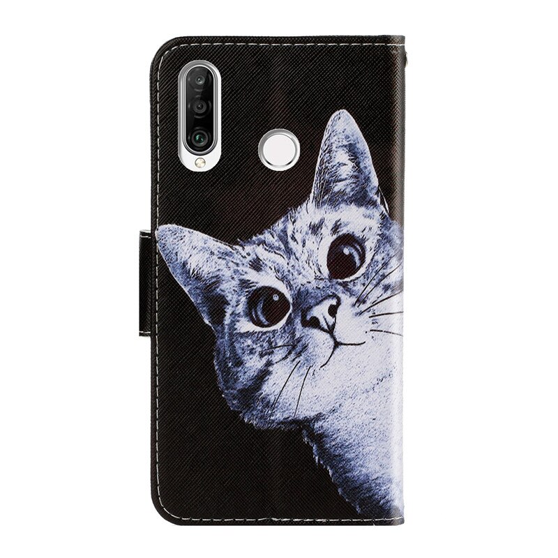Voor huawei  y6p hoesje leren flip telefoonhoesje na voor coque huawei  y6p cover portemonnee houder cover voor huawei  y 6p y6 p fundas