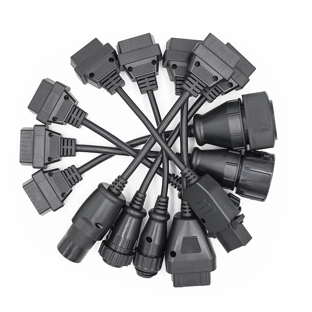 Vollen Satz 8 stücke Lkw Kabel 8 stücke Auto OBD2 Kabel diagnostizieren Adapter Stecker für Delphi Ds150e Lkw diagnostizieren-Werkzeug Auto Scanner