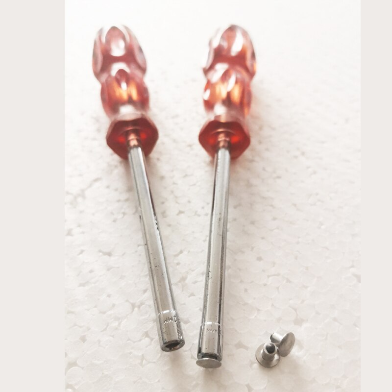 350 stk 6.5mm/0.26 "vinter besat mountainbike pigge til fedt cykel montering dæk sne studs aluminium dæk studs skarpe hårdmetal tip