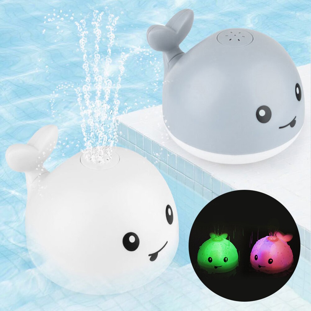 Juguete de baño Ballena Hugo para Niños 1-3 años Aspersor de Natación Juguete de baño Ballena Hugo para Niños 1-3 años Aspersor de Natación