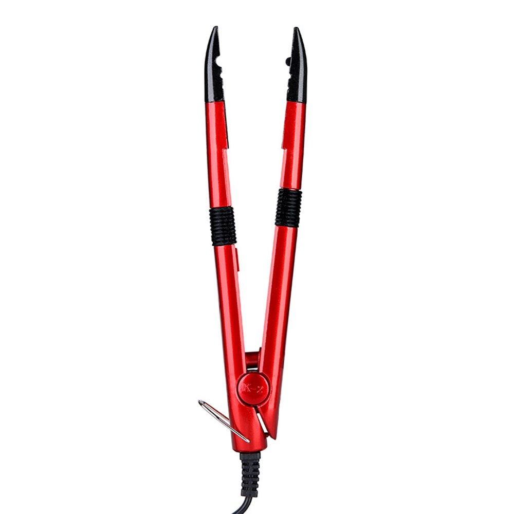Keratin bonding salon tool fusions hair extension tools justerbar temperatur eu + uk + us plug keratin heat iron wand 1pc