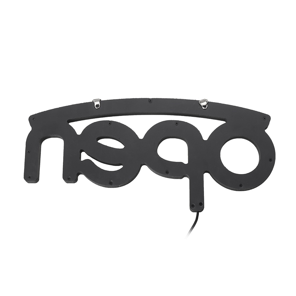 Led ouvert néon enseigne lumière magasin fenêtre affichage Ultra lumineux suspendus chaîne Restaurant porte barre signe visuel lampe lampe décorative