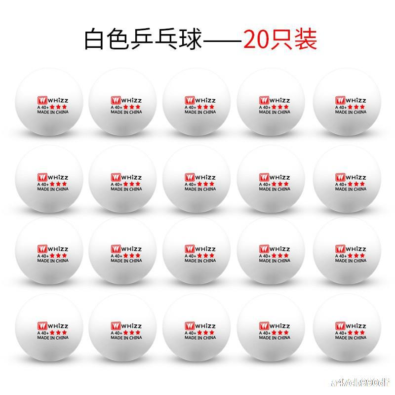 23 Yuan 50 Ping Pong Tekort Drie-Sterren Niveau Game Training Bal 40 + Materiaal Duurzaam Tafeltennis ppq: White 20 Pack